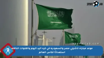 موعد مباراة ناشئي مصر والسعودية في كرة اليد اليوم والقنوات الناقلة استعدادًا لكأس العالم